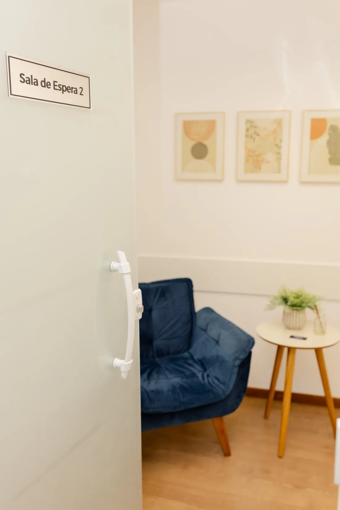 Sala de espera da FORMAN Medicina em Vitória